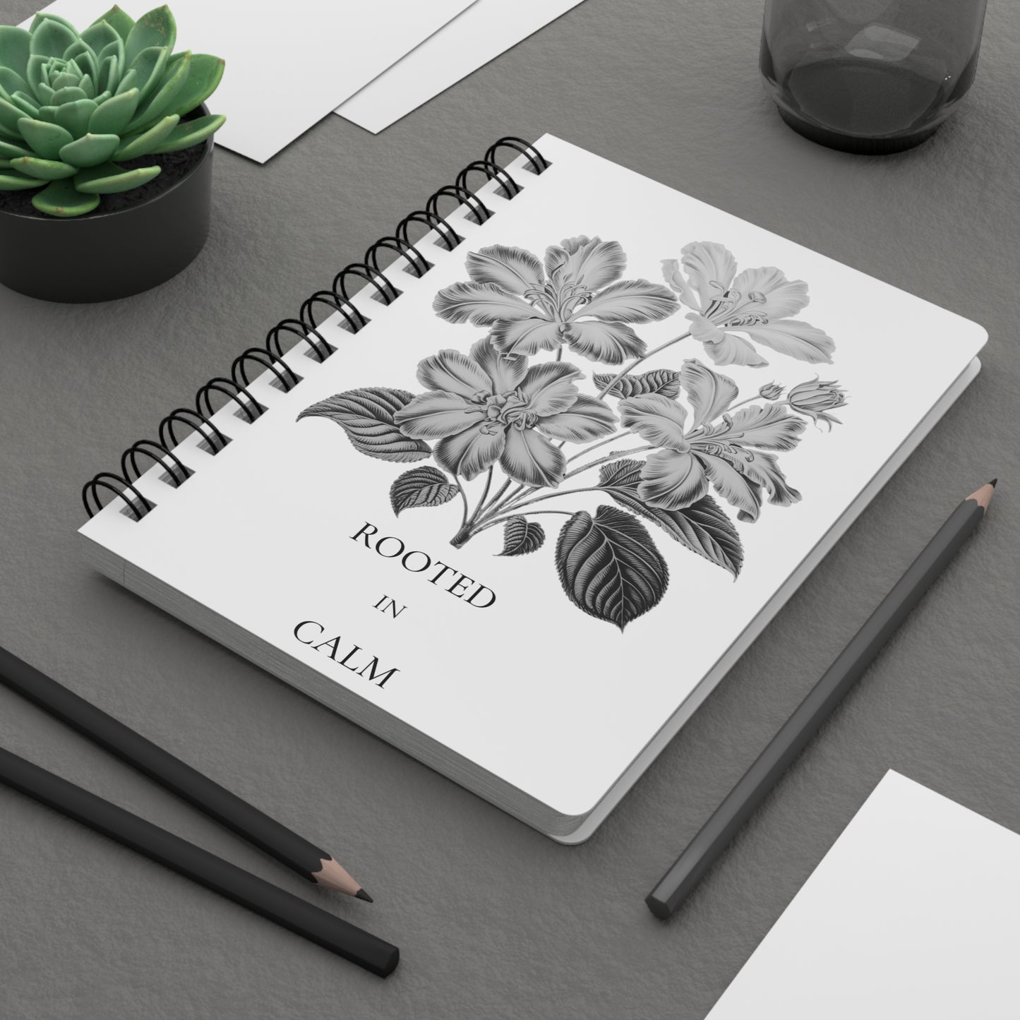 Rooted in Calm™ Blank Journal