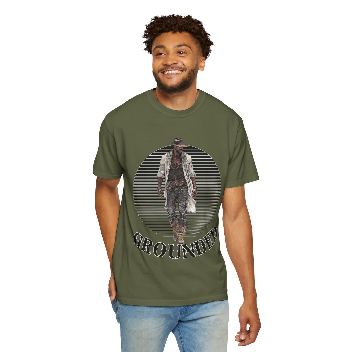 Cowboy Grounded Unisex T-Shirt