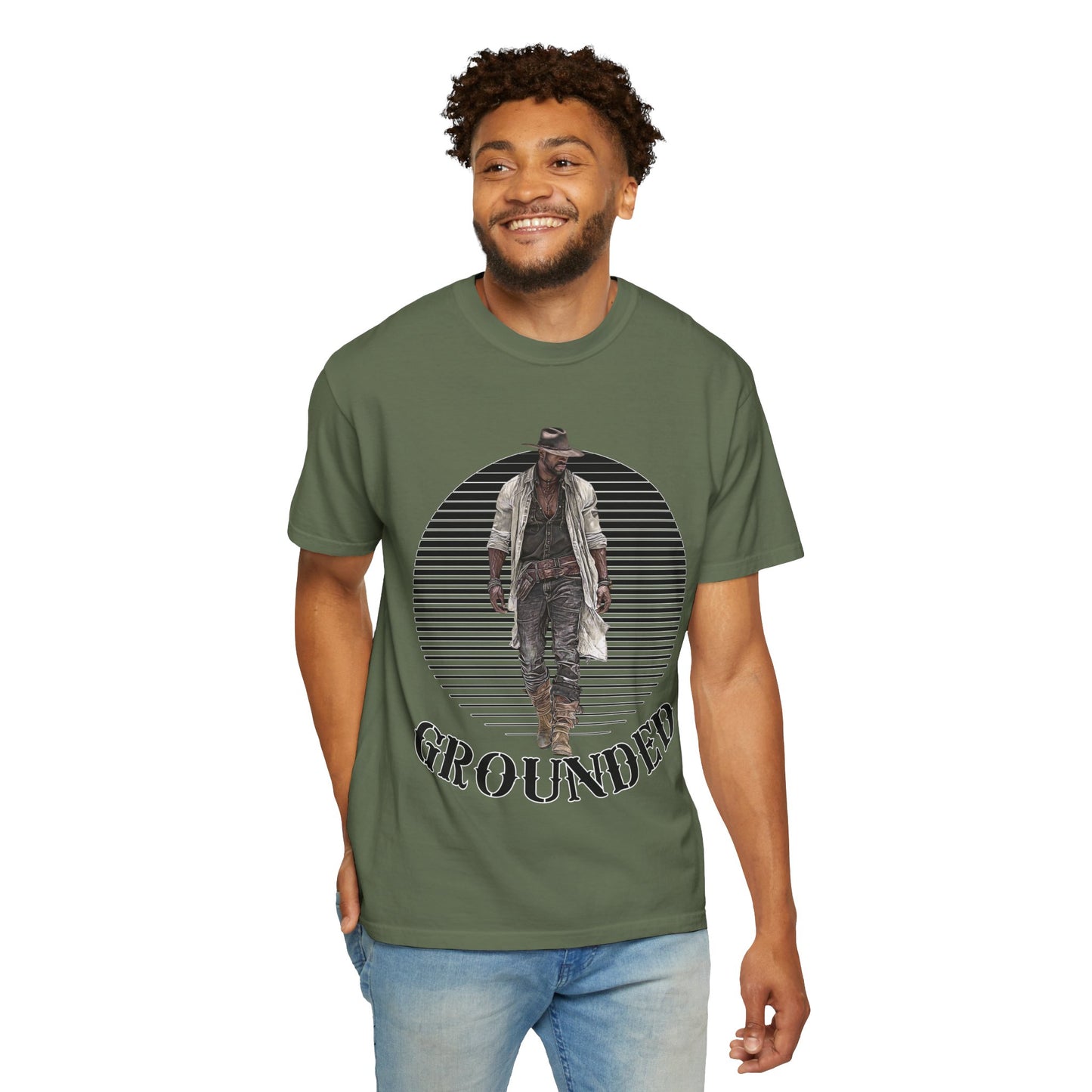 Cowboy Grounded Unisex T-Shirt
