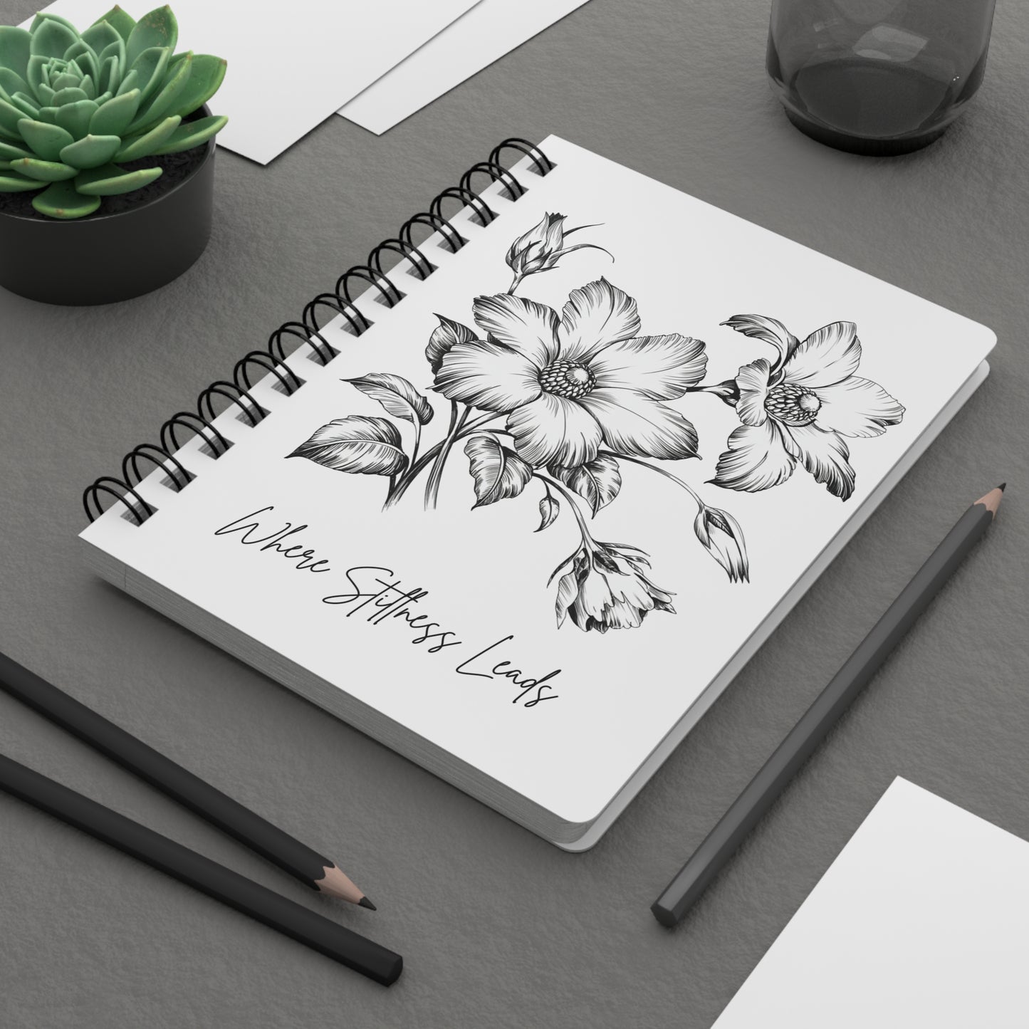Where Stillness Leads™ Blank Journal