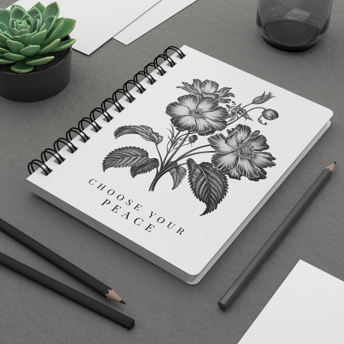 Choose Your Peace, Blank Journal Notebook