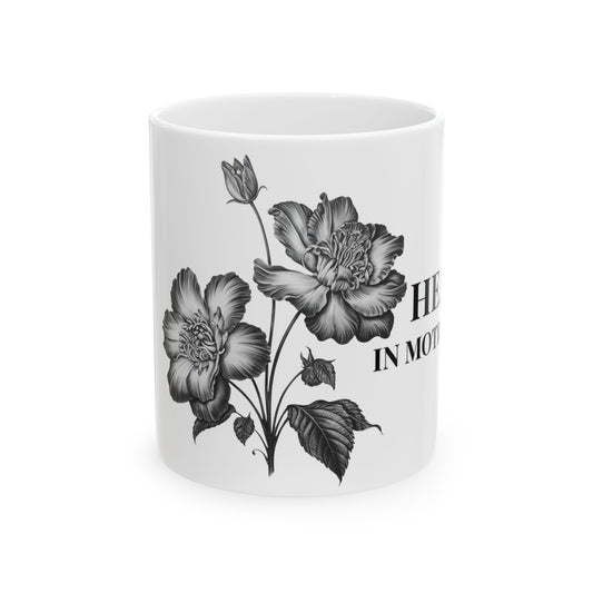 Healing in Motion Mug – Emotional Growth & Healing Journey Cup- Here In Memory' Memorial Coffee Cup