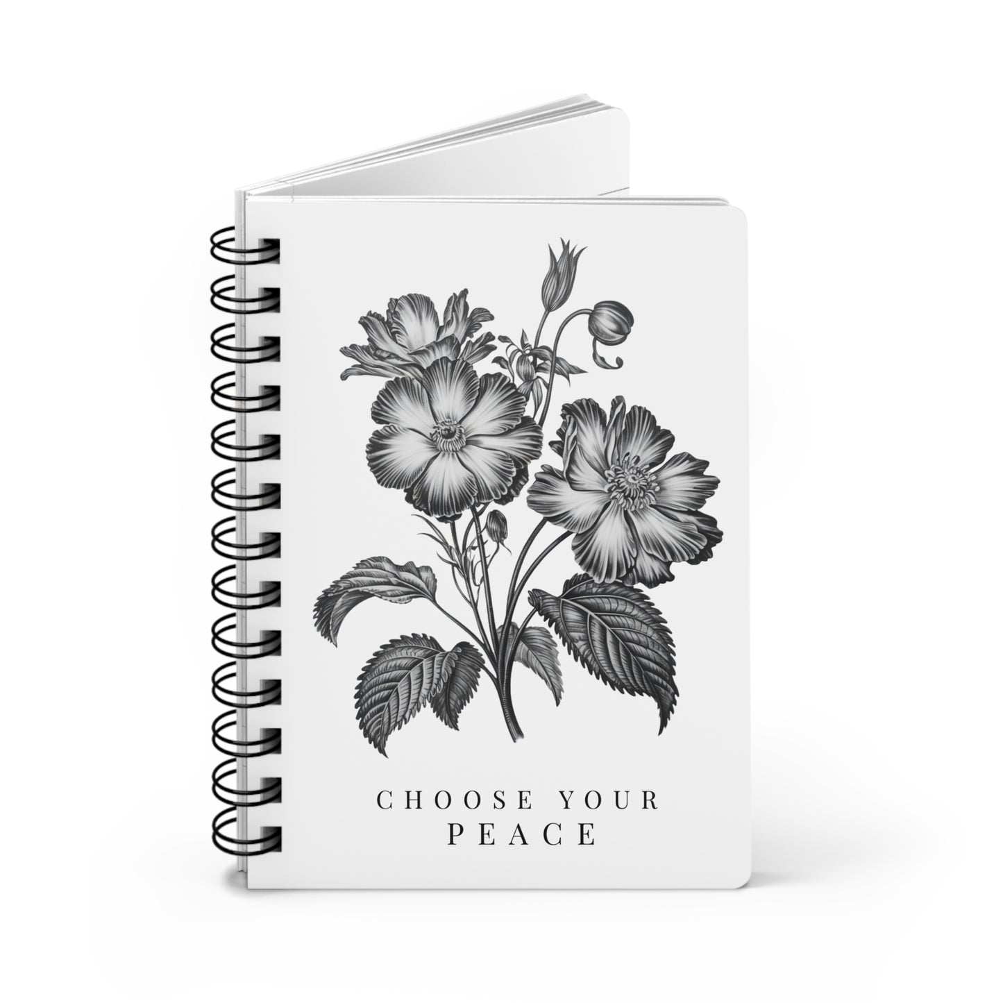 Choose Your Peace, Blank Journal Notebook