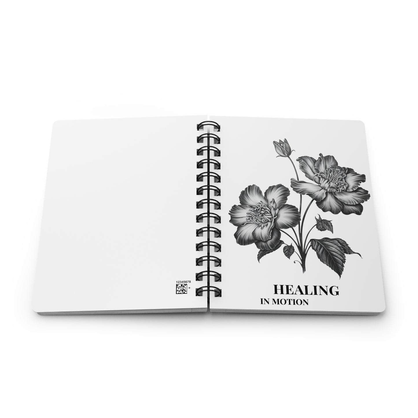 Healing in Motion, Emotional Renewal Blank Journal