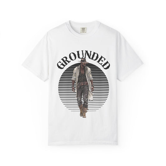 Western Cowboy Unisex T-shirt - GROUNDED - Rodeo Lover Gift