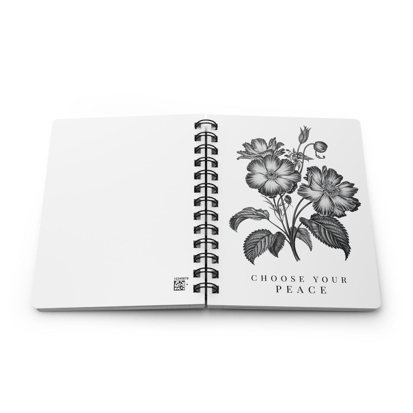 Choose Your Peace, Blank Journal Notebook