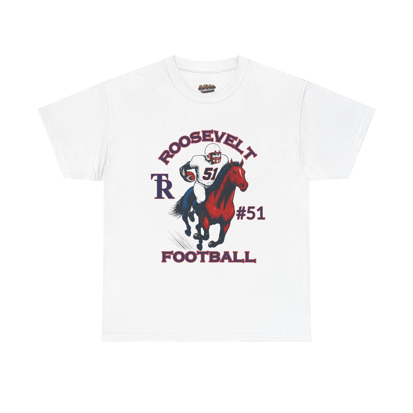Customizable Football Tee, Unisex Cotton Tee, Sports Apparel, Vintage Football Shirt, Team Spirit Wear