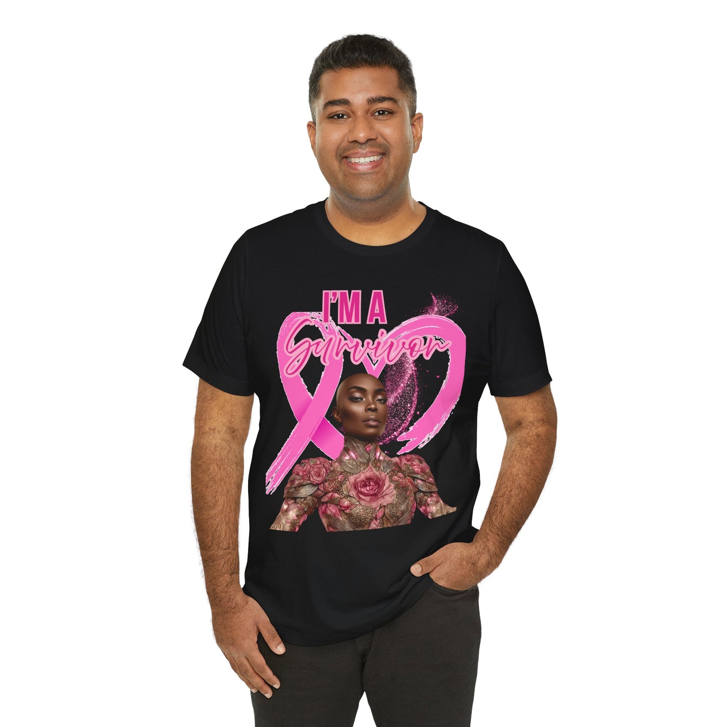 Survivor Awareness Tee | Inspirational Cancer Survivor Shirt, Breast Cancer Awareness, Empowerment Gift, Supportive Apparel, Unisex Tee