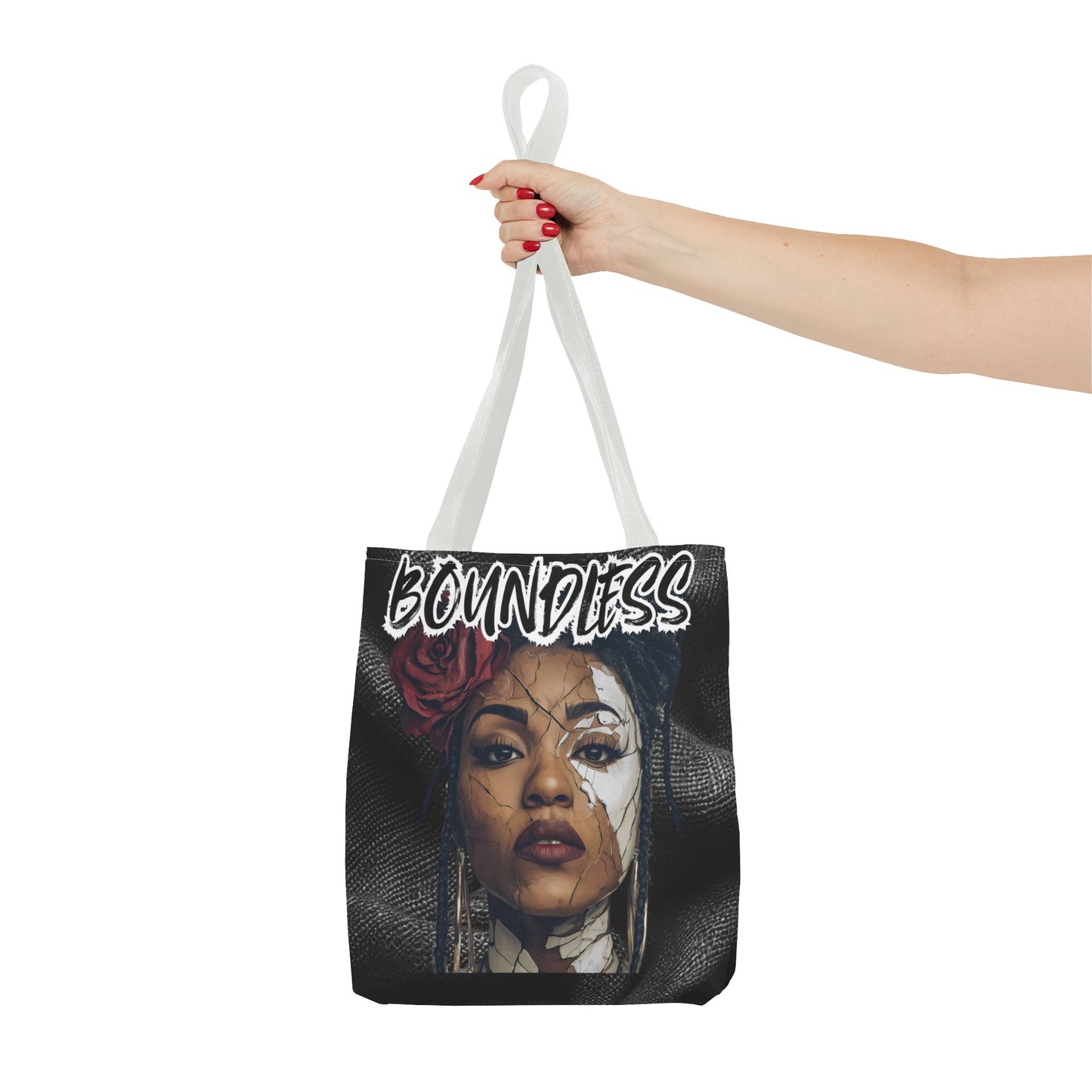 Boundless Tote Bag, Empowering Shoulder Bag for Everyday, Perfect Gift for Artists, Students, and Trendsetters, Fashionable Carry-All