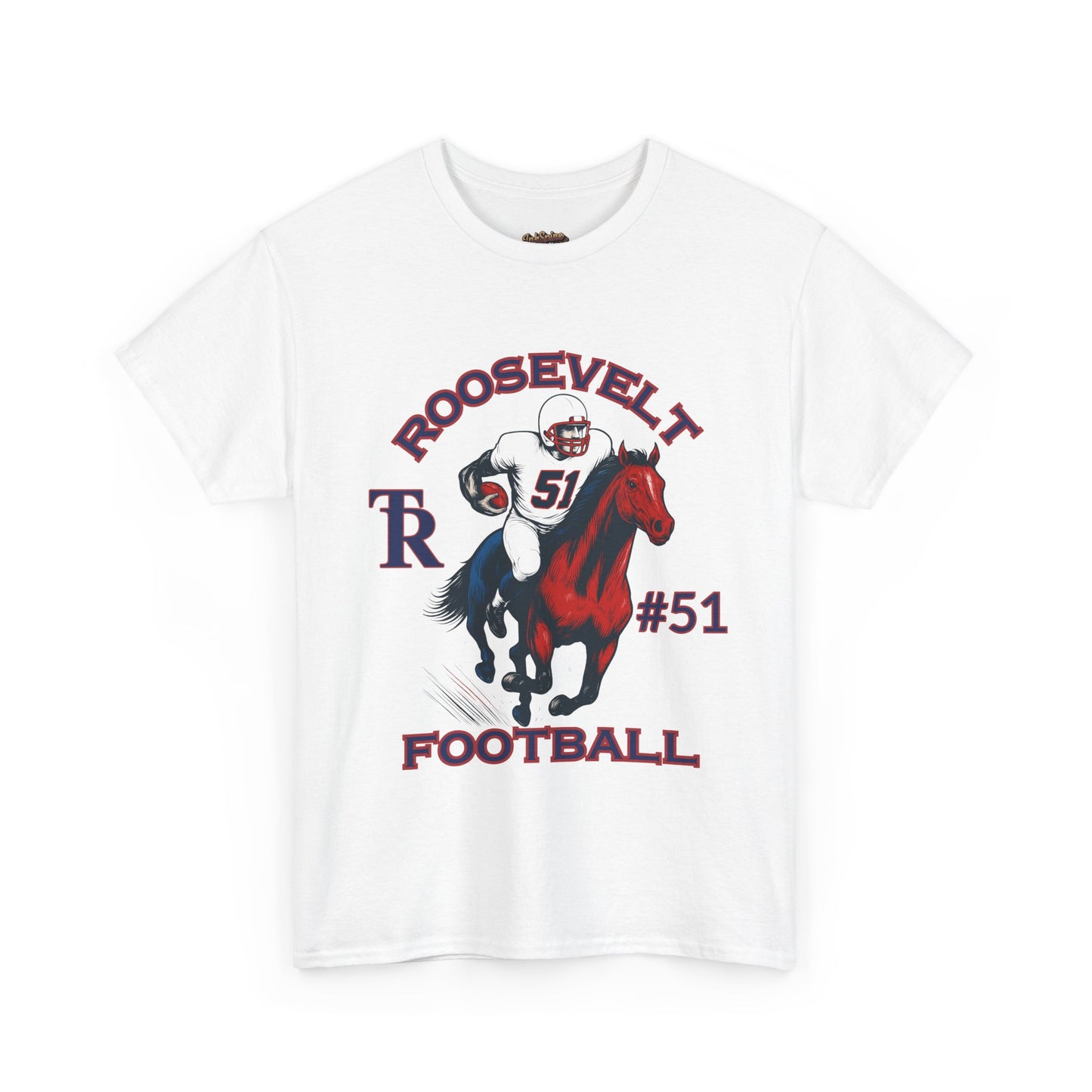 Customizable Football Tee, Unisex Cotton Tee, Sports Apparel, Vintage Football Shirt, Team Spirit Wear