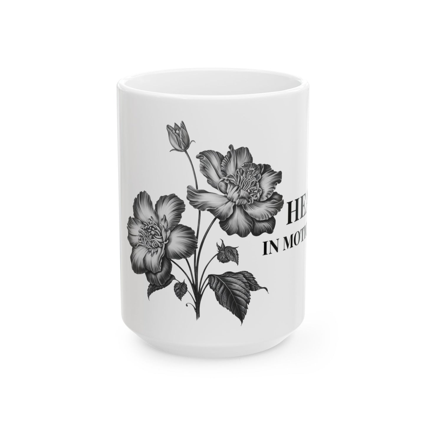 Healing in Motion Mug – Emotional Growth & Healing Journey Cup- Here In Memory' Memorial Coffee Cup