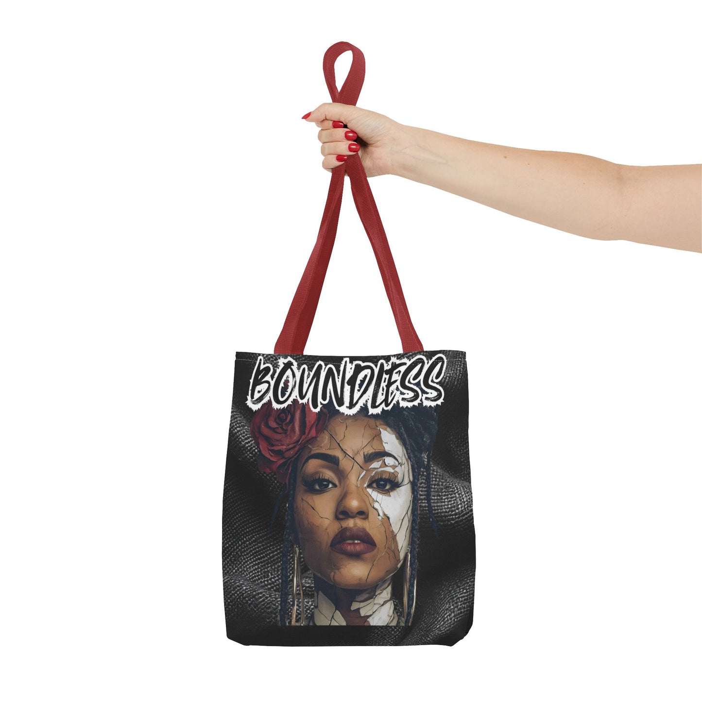 Boundless Tote Bag, Empowering Shoulder Bag for Everyday, Perfect Gift for Artists, Students, and Trendsetters, Fashionable Carry-All