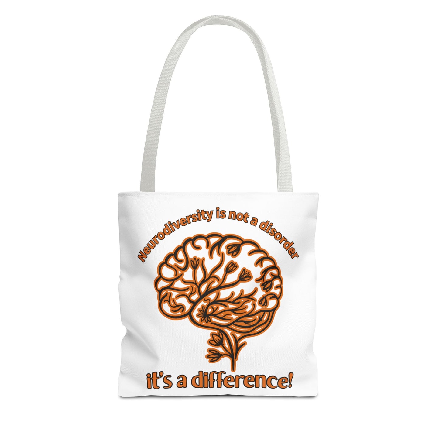 Creative Mind Tote Bag - It's a Difference! | Eco-Friendly, Gift for Mental Health Awareness, Reusable Shopping, Inspirational Bag, [...]