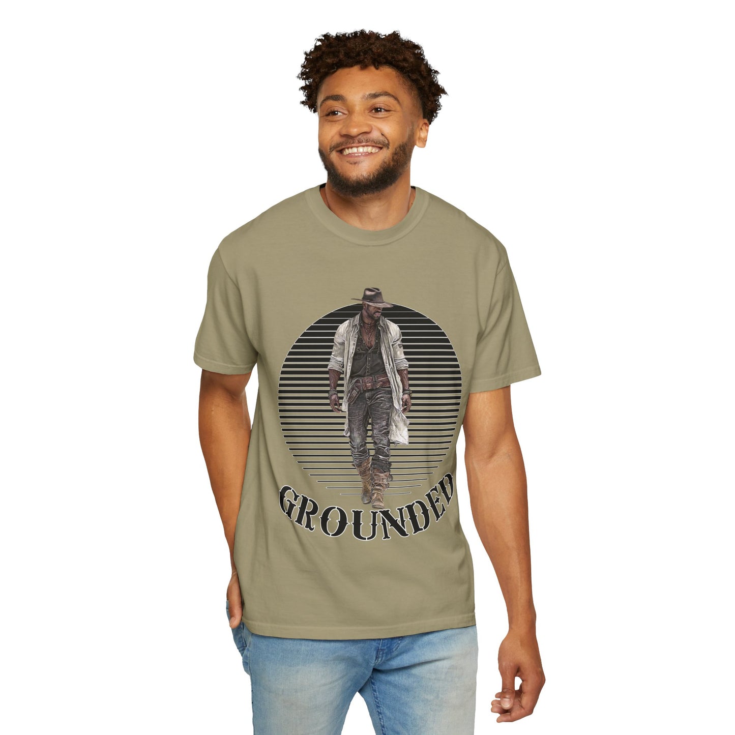 Cowboy Grounded Unisex T-Shirt