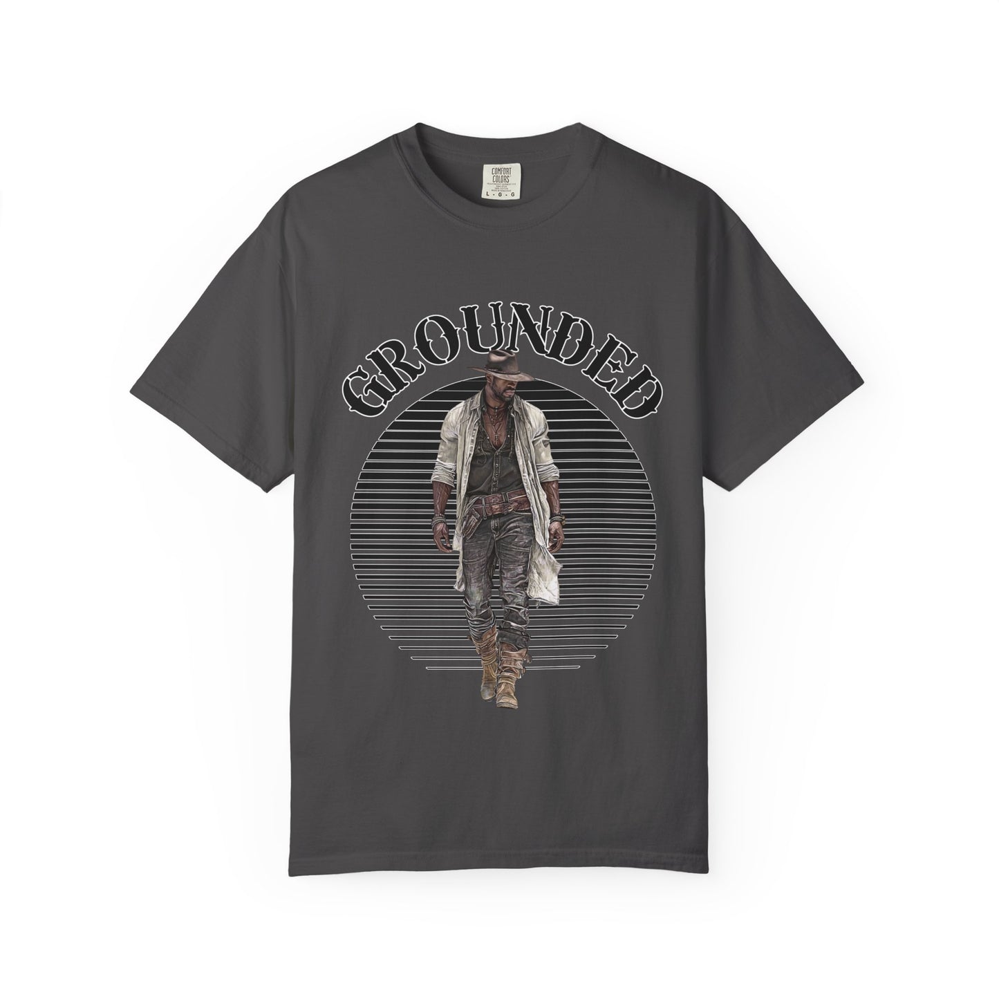 Western Cowboy Unisex T-shirt - GROUNDED - Rodeo Lover Gift