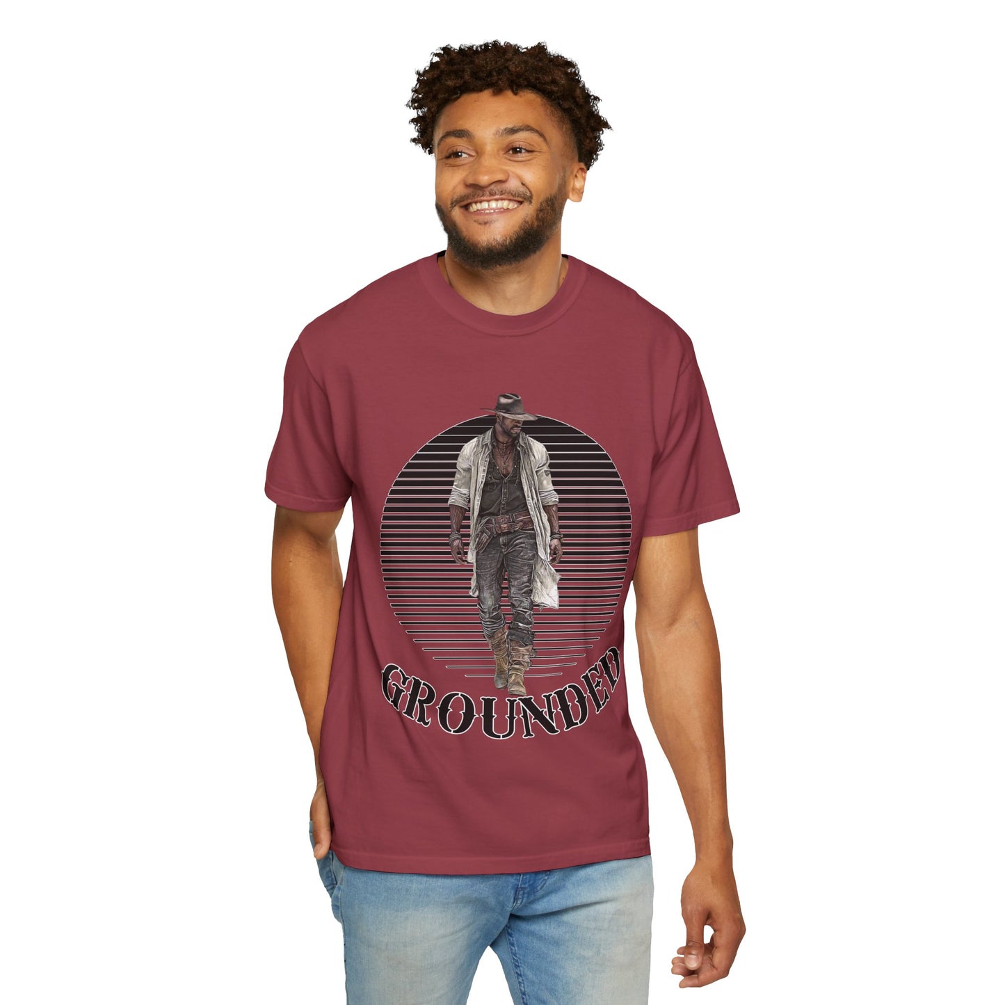 Cowboy Grounded Unisex T-Shirt