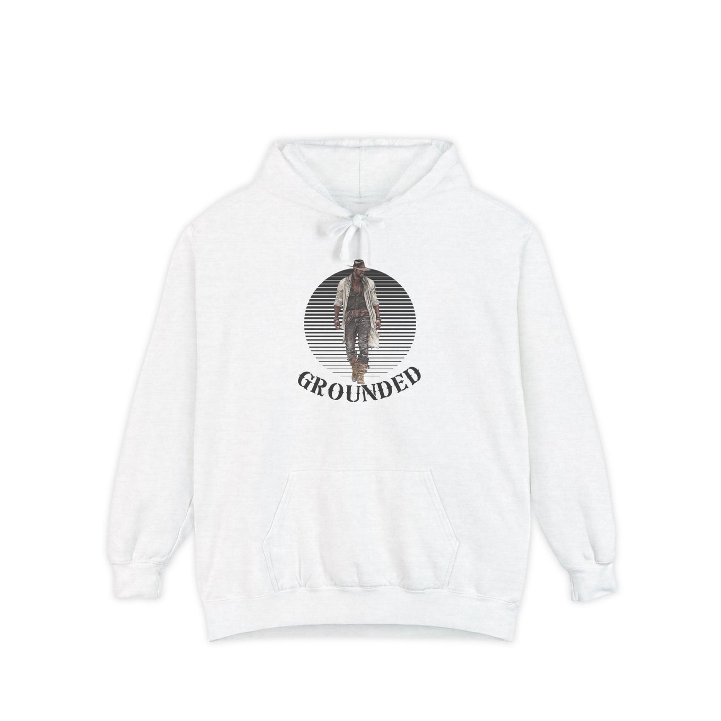Cowboy Hoodie -( in black)  Grounded Western Design for Rodeo Fans and Country Music Lovers
