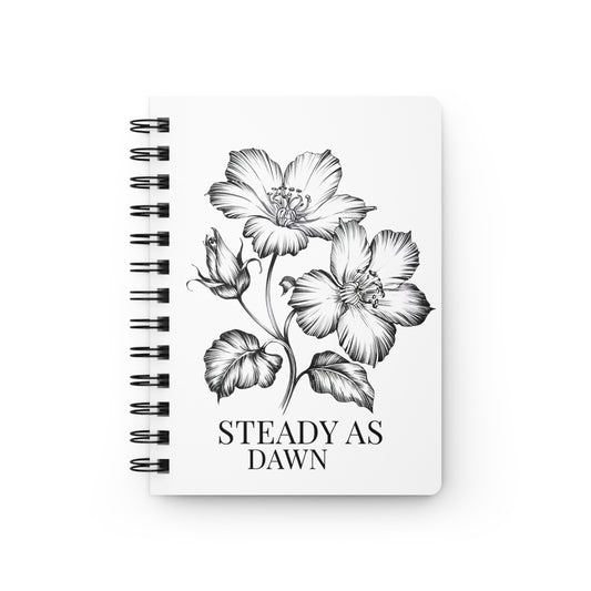 Steady as Dawn Blank Journal