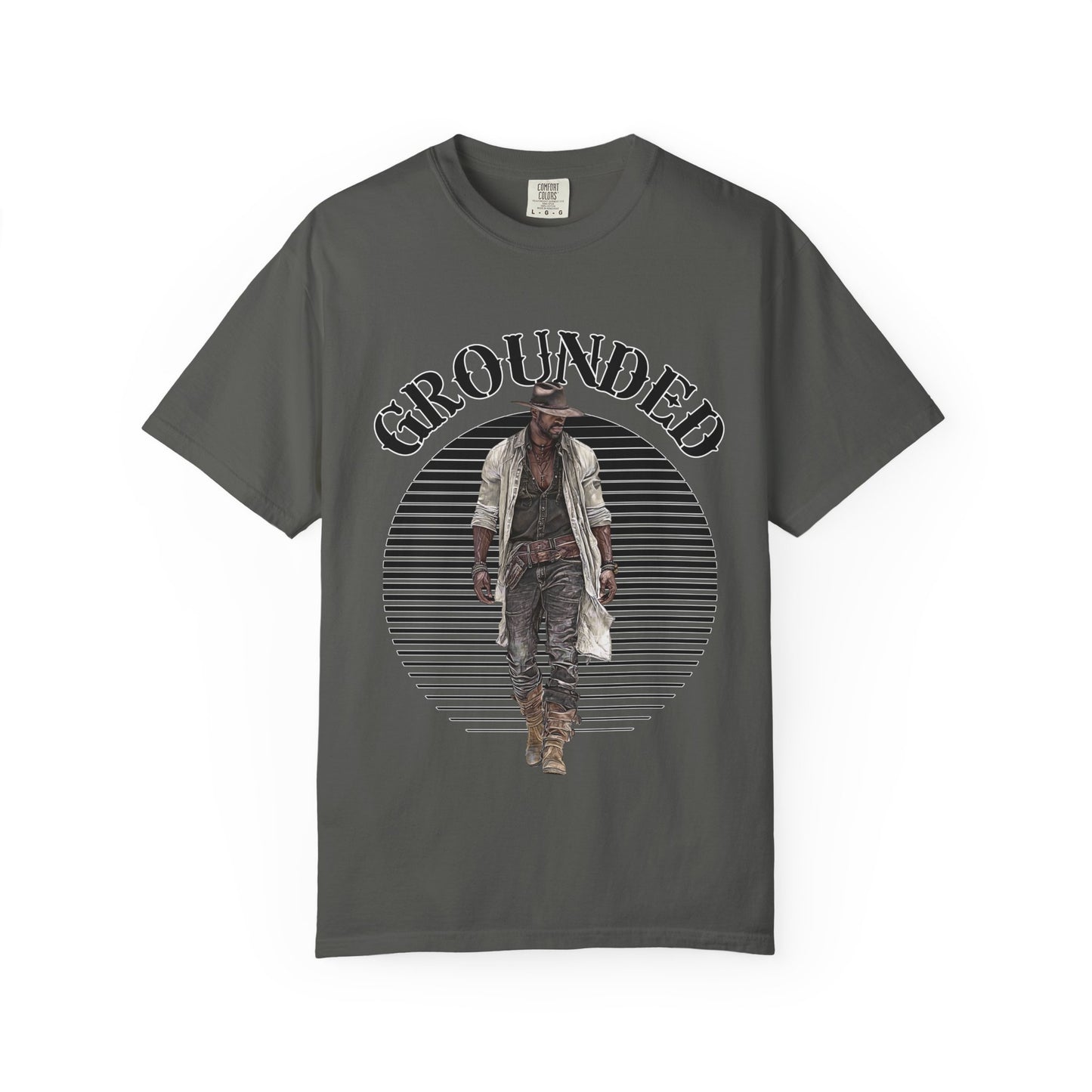 Western Cowboy Unisex T-shirt - GROUNDED - Rodeo Lover Gift