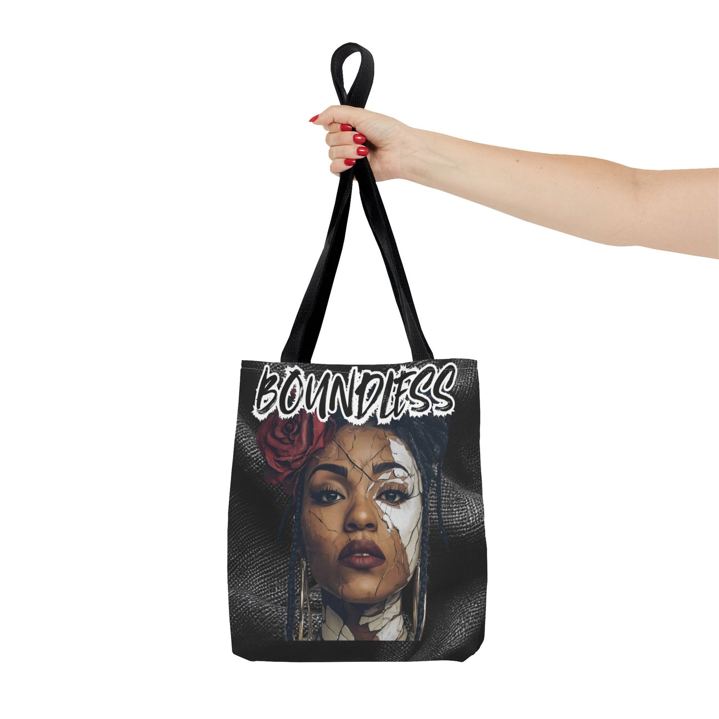 Boundless Tote Bag, Empowering Shoulder Bag for Everyday, Perfect Gift for Artists, Students, and Trendsetters, Fashionable Carry-All