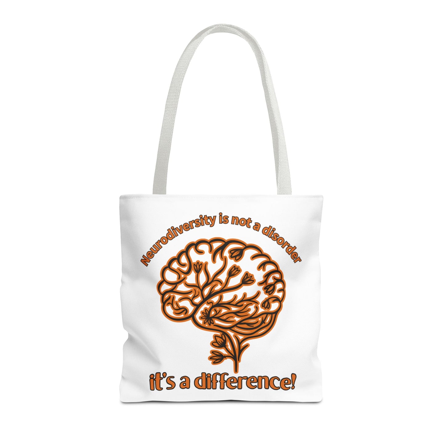 Creative Mind Tote Bag - It's a Difference! | Eco-Friendly, Gift for Mental Health Awareness, Reusable Shopping, Inspirational Bag, [...]