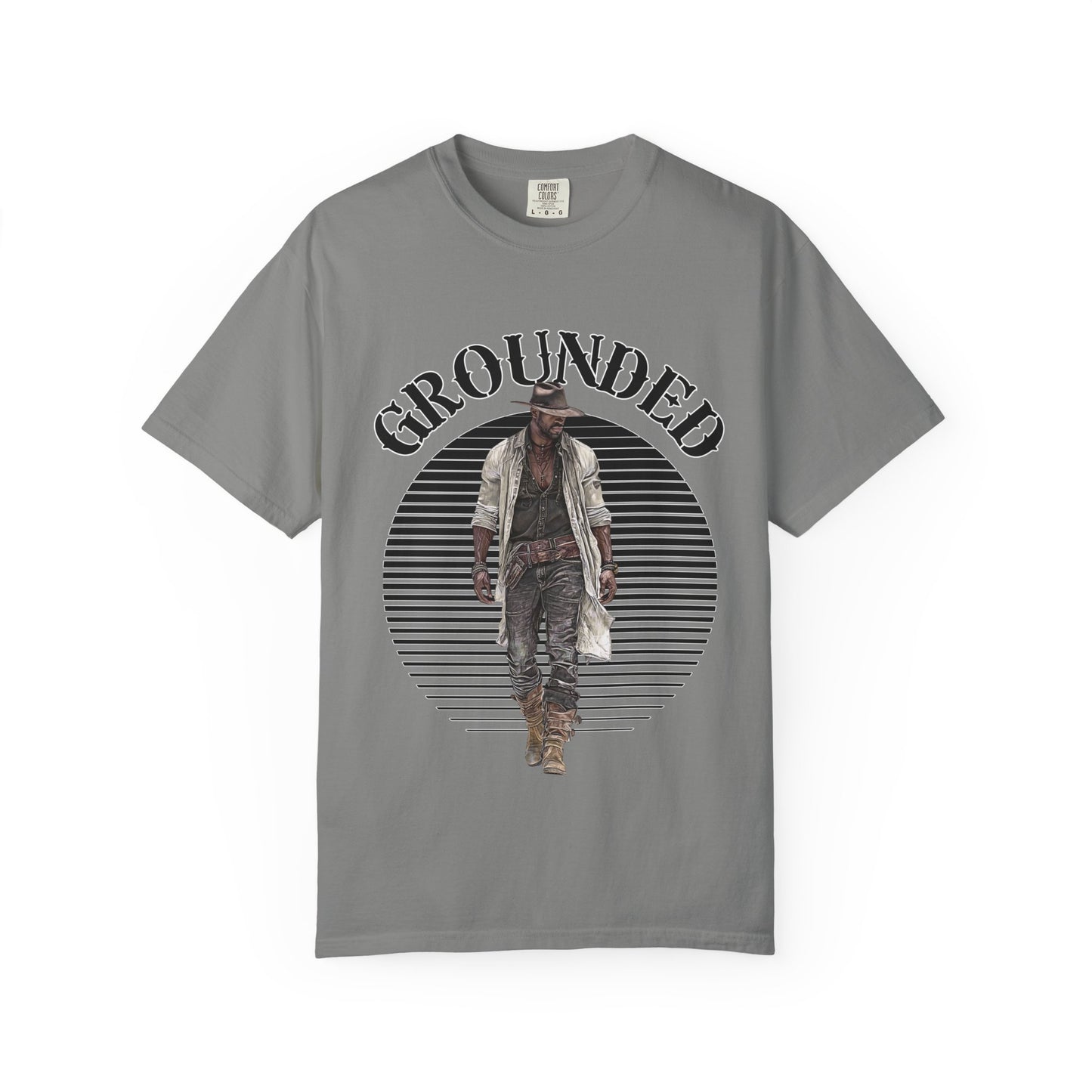 Western Cowboy Unisex T-shirt - GROUNDED - Rodeo Lover Gift
