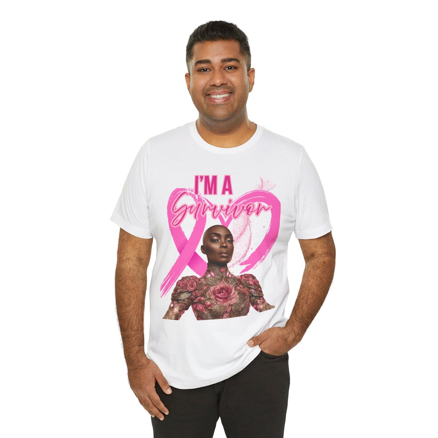 Survivor Awareness Tee | Inspirational Cancer Survivor Shirt, Breast Cancer Awareness, Empowerment Gift, Supportive Apparel, Unisex Tee