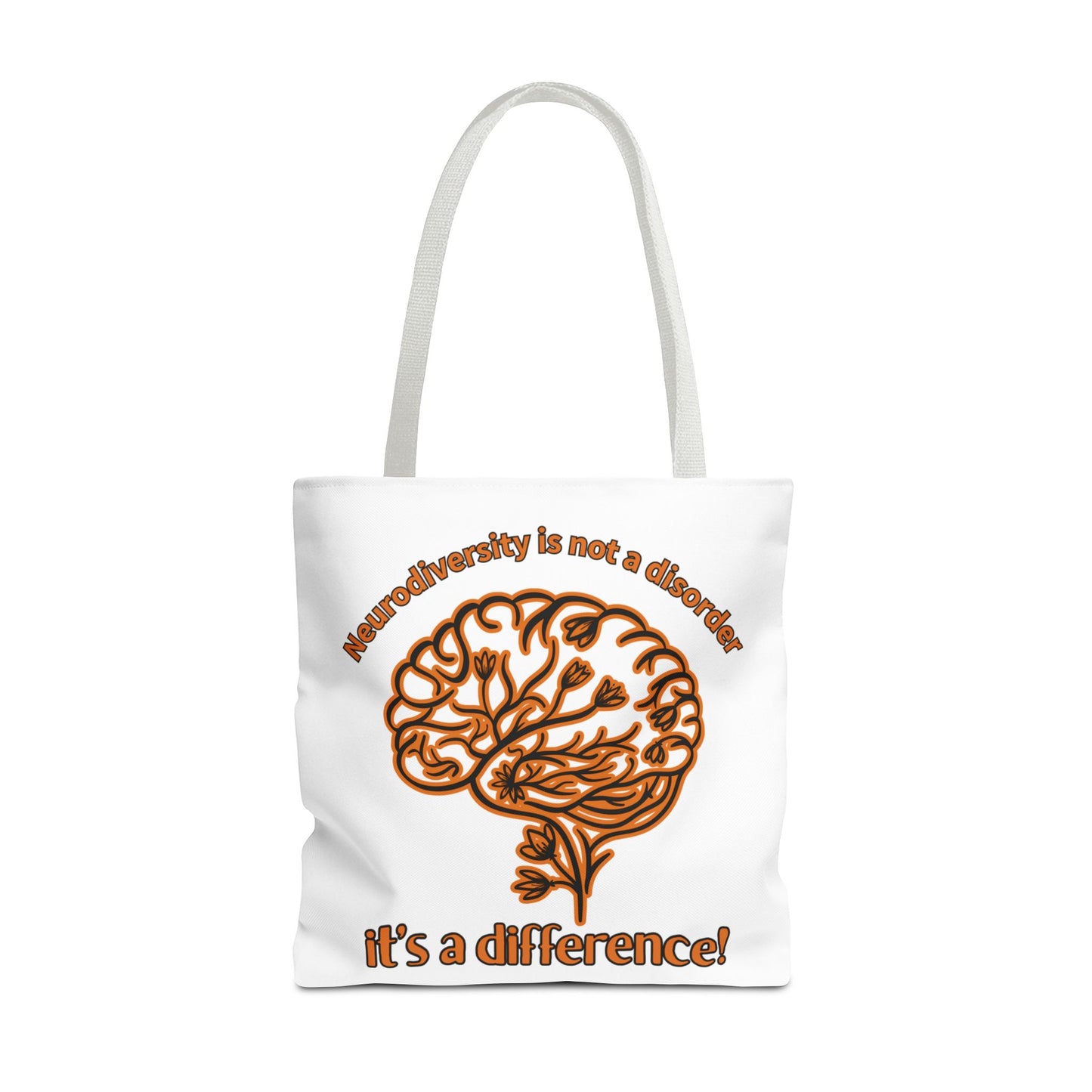 Creative Mind Tote Bag - It's a Difference! | Eco-Friendly, Gift for Mental Health Awareness, Reusable Shopping, Inspirational Bag, [...]