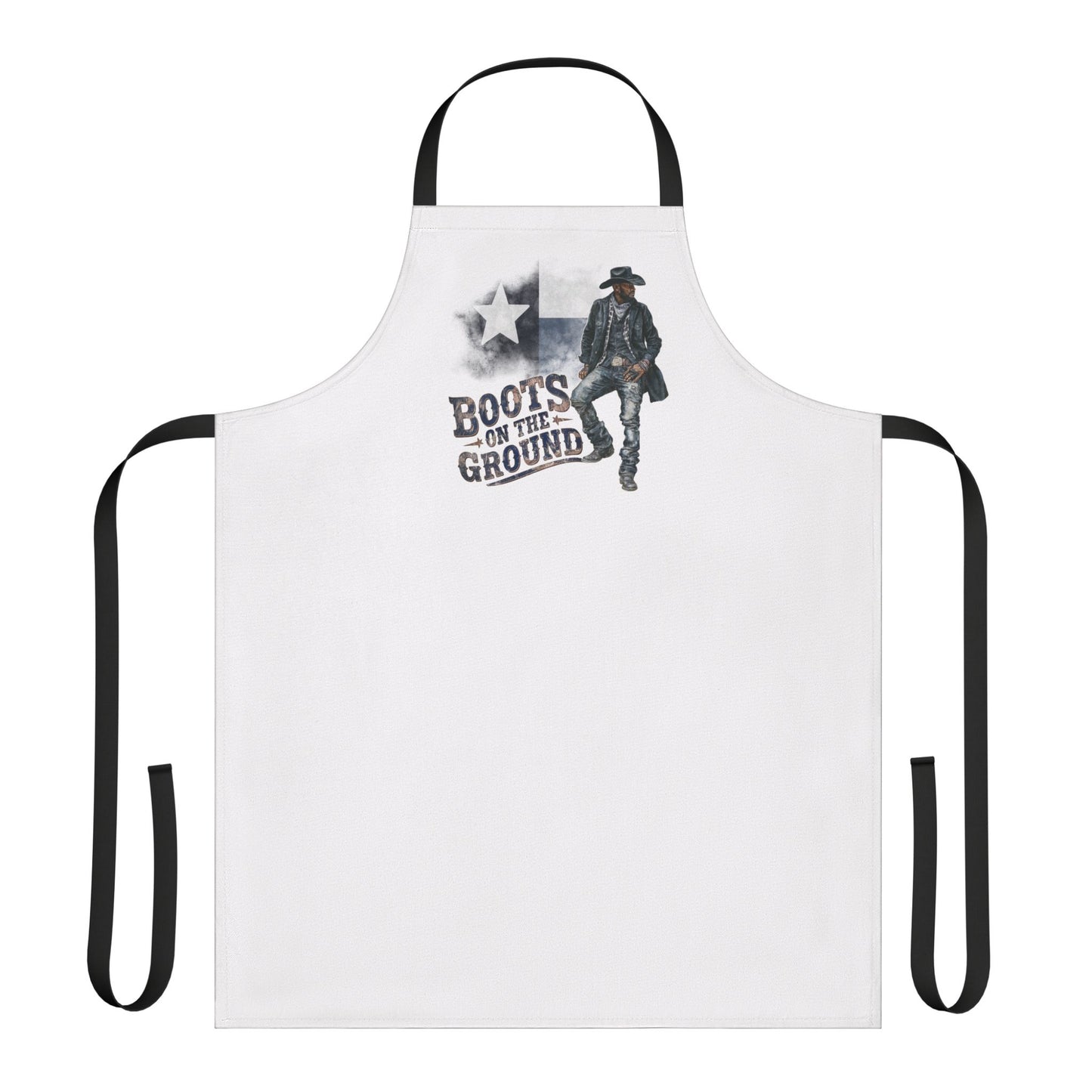 Western Style Apron with 5-Color Straps | Perfect for BBQs, Grilling, and Cowboy-Themed Events, Unique Gift for Outdoor Cooking