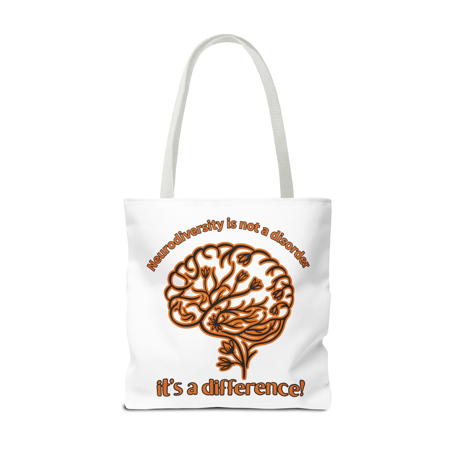 Creative Mind Tote Bag - It's a Difference! | Eco-Friendly, Gift for Mental Health Awareness, Reusable Shopping, Inspirational Bag, [...]