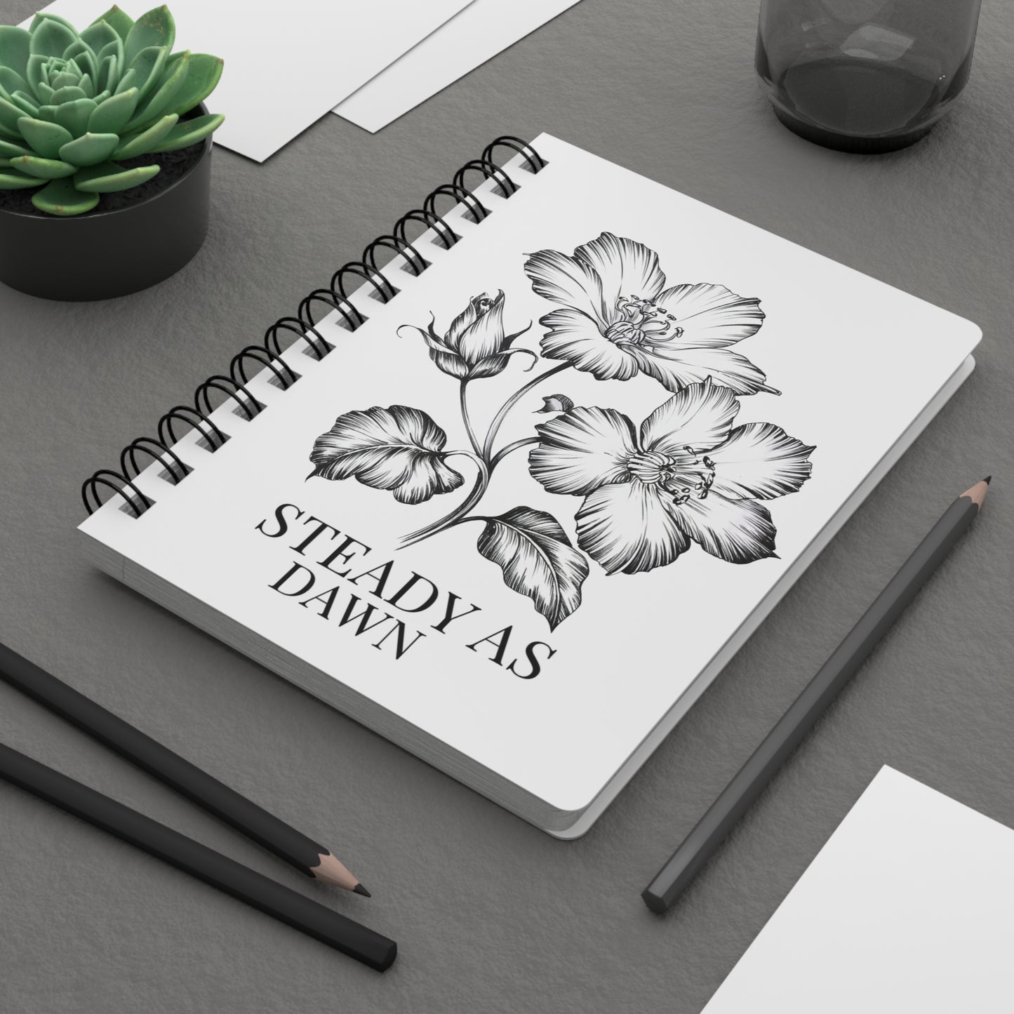 Steady as Dawn Blank Journal