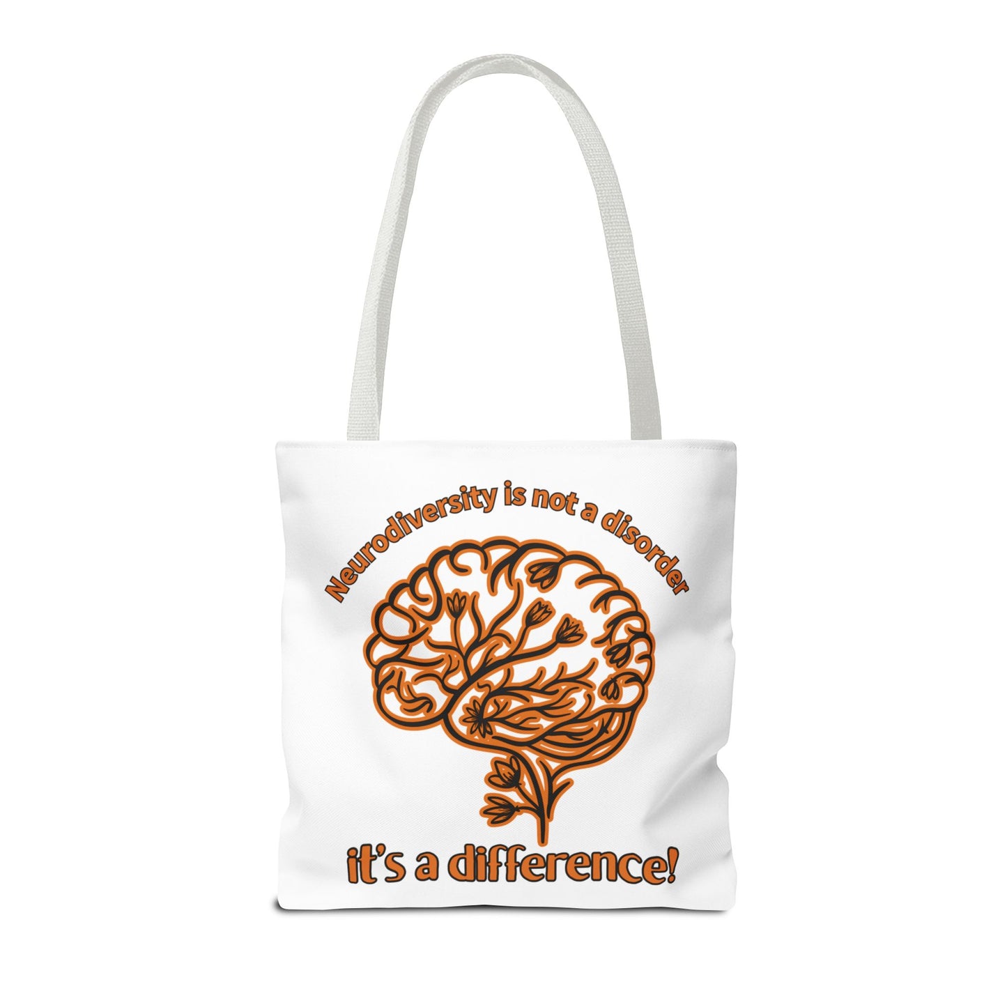 Creative Mind Tote Bag - It's a Difference! | Eco-Friendly, Gift for Mental Health Awareness, Reusable Shopping, Inspirational Bag, [...]